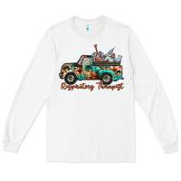 White respiratory therapist truck Long Sleeve Tee - RacoonDesign