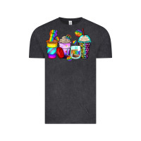 Pride Coffee Cups Vintage Tee | Teevron