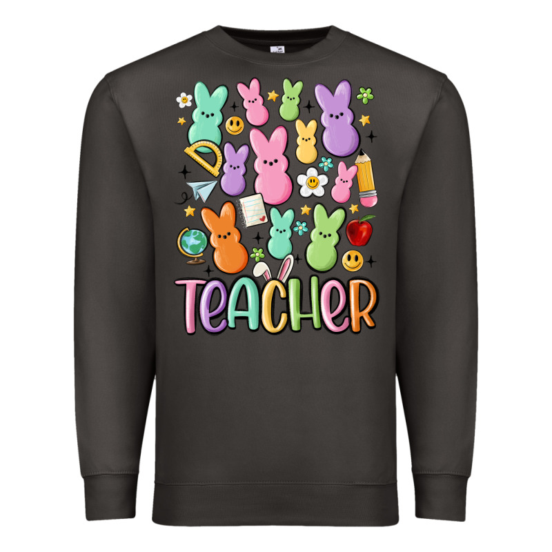 Teacher Bunny's Premium Sweatshirt by MaliasSmallBusiness | Teevron