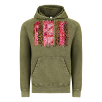 Vintage Olive valentine's day love brushstrokes Vintage Hoodie - RanaPortraitStore