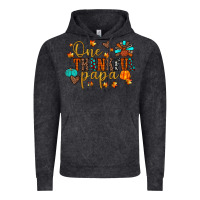 Vintage Black one thankful papa Vintage Hoodie - JahusDesignShop