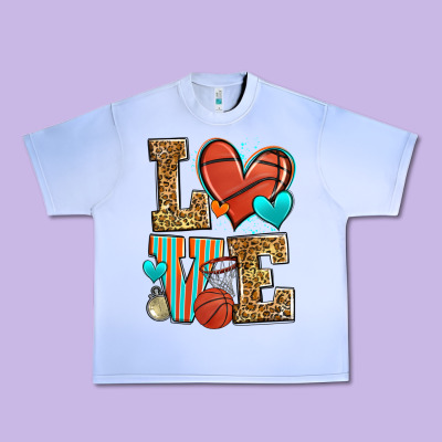 Love Basketball Urban Heavy Tee Designed By Zillion Design Studio