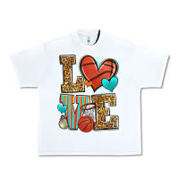 White love basketball Urban Heavy Tee - Zillion Design Studio