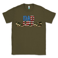 Army Green patriotic dad life 16oz libbey cup Classic Tee - HRA Design Shop