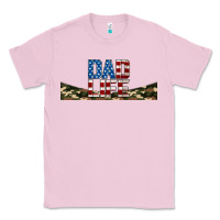 Bubblegum Pink patriotic dad life 16oz libbey cup Classic Tee - HRA Design Shop