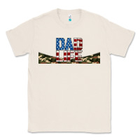 Natural patriotic dad life 16oz libbey cup Classic Tee - HRA Design Shop