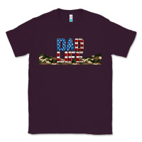 Plum patriotic dad life 16oz libbey cup Classic Tee - HRA Design Shop