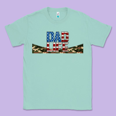 Patriotic Dad Life 16oz Libbey Cup Classic Tee Designed By Hra Design Shop