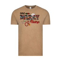 Vintage Coffee one merry nurse western Vintage Tee - RanaPortraitStore