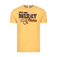 Vintage Mustard one merry nurse western Vintage Tee - RanaPortraitStore