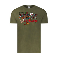 Vintage Olive one merry nurse western Vintage Tee - RanaPortraitStore