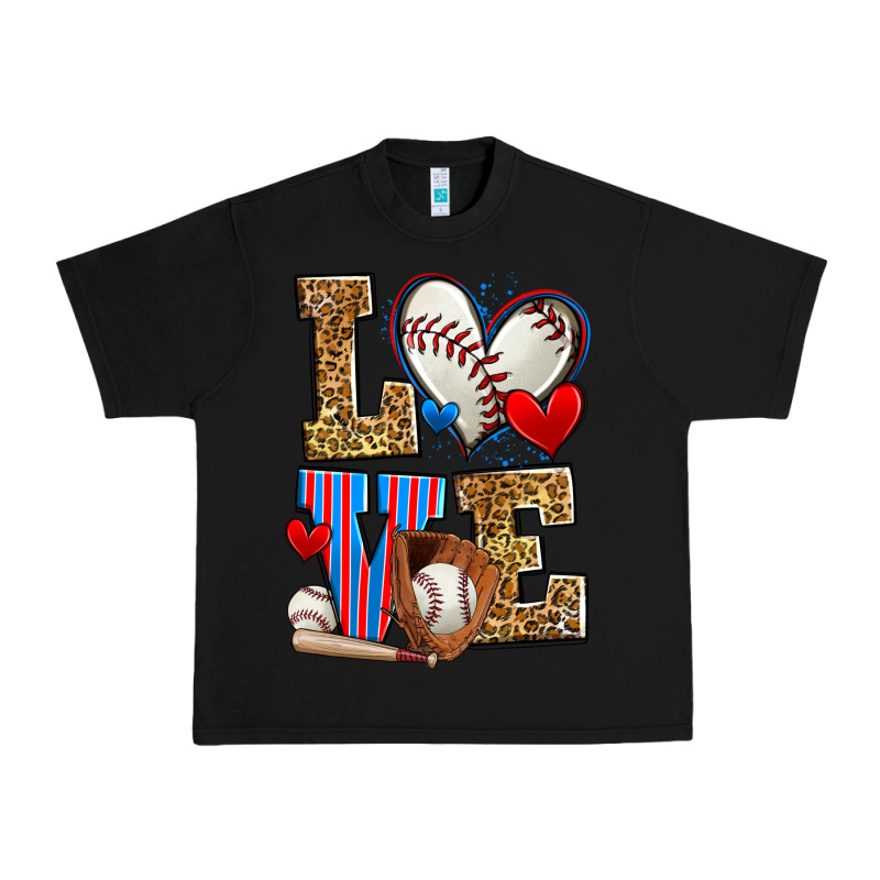 Love Baseball Urban Heavy Tee by Zillion Design Studio | Teevron