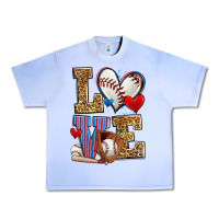 Grape Ice love baseball Urban Heavy Tee - Zillion Design Studio