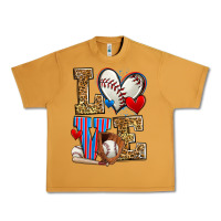 Peanut Butter love baseball Urban Heavy Tee - Zillion Design Studio