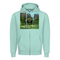 Seafoam ankylosaurus tumbler Zipper Hoodie - Artiststas