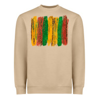 Mushroom black history brushstroke Heavyweight Sweatshirt - texasbilliewilder