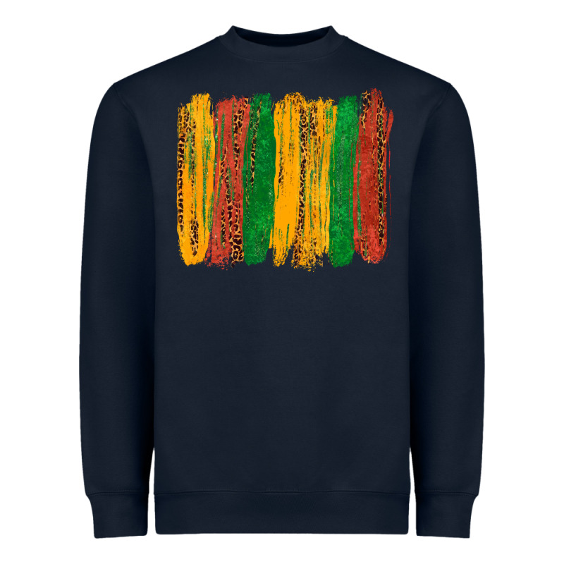 Black History Brushstroke Heavyweight Sweatshirt by texasbilliewilder | Teevron