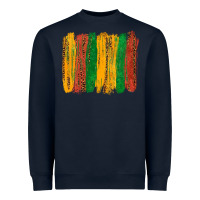 Navy black history brushstroke Heavyweight Sweatshirt - texasbilliewilder