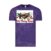 Cloud Purple one merry nurse Vintage Tee - RanaPortraitStore