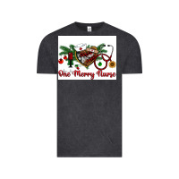 Vintage Black one merry nurse Vintage Tee - RanaPortraitStore