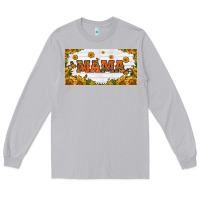 Moon Dust sunflowers and butterflies mama license plate Long Sleeve Tee - HRA Design Shop