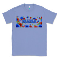 Colony Blue floral american mama 16oz libbey cup Classic Tee - HRA Design Shop