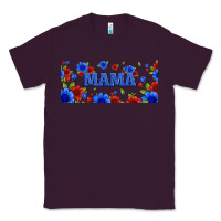 Plum floral american mama 16oz libbey cup Classic Tee - HRA Design Shop