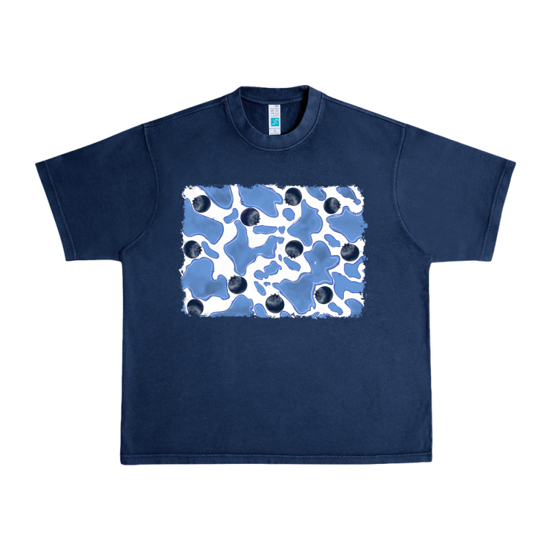 Distressed Blueberry Milkshake Cowhide Urban Heavy Tee by RanaPortraitStore | Teevron