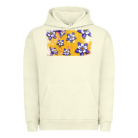 Pigment Pistachio Rocky Mountain Columbine Flower Urban Hoodie - Bettercallsaul