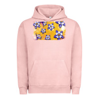 Pigment Salmon Rocky Mountain Columbine Flower Urban Hoodie - Bettercallsaul
