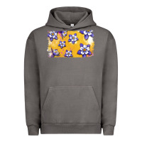 Pigment Tornado Rocky Mountain Columbine Flower Urban Hoodie - Bettercallsaul