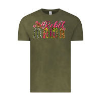 Vintage Olive rebel mama Vintage Tee - texasbilliewilder