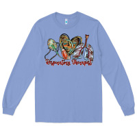 Colony Blue respiratory therapist Long Sleeve Tee - RacoonDesign