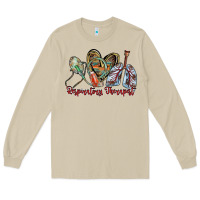 Mushroom respiratory therapist Long Sleeve Tee - RacoonDesign