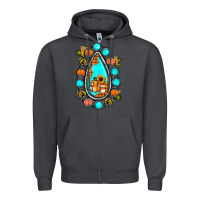 Smoke gemstone pumpkin fall Zipper Hoodie - JahusDesignShop
