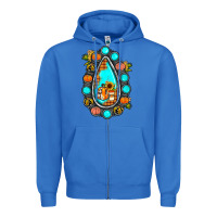 True Royal gemstone pumpkin fall Zipper Hoodie - JahusDesignShop