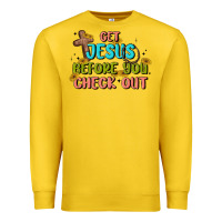 Lemon get jesus before you check out Premium Sweatshirt - MaliasSmallBusiness