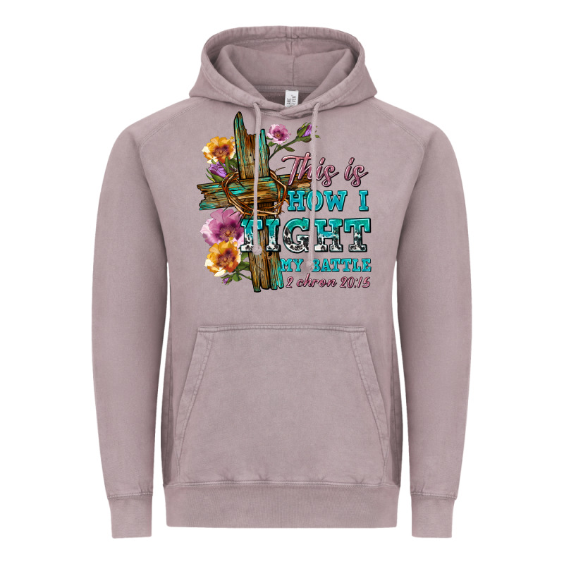 This Is How I Fight My Battle Tbw Vintage Hoodie by texasbilliewilder | Teevron