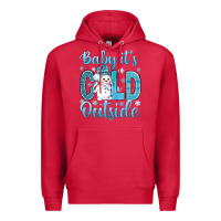 Cardinal baby it's cold outside bbs Premium Hoodie - BundleAndBundleShop