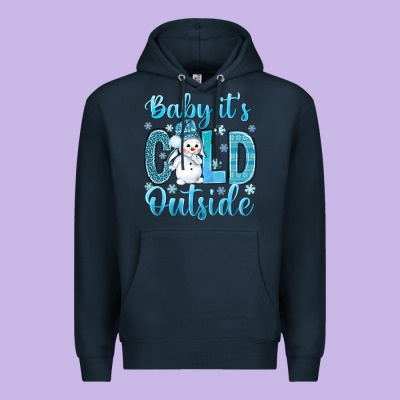 Baby It's Cold Outside Bbs Premium Hoodie Designed By Bundleandbundleshop