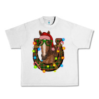 Lunar Rock christmas horseshoe with horse Urban Heavy Tee - RanaPortraitStore