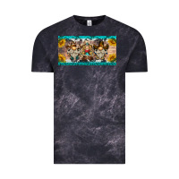 Cloud Black western gnome license plate Vintage Tee - BarkalooDesign