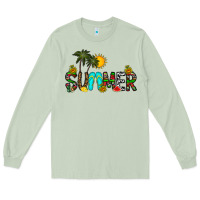 Matcha summer Long Sleeve Tee - CowhideDigitalArt