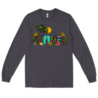 Smoke summer Long Sleeve Tee - CowhideDigitalArt