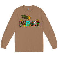 Toasted Coconut summer Long Sleeve Tee - CowhideDigitalArt