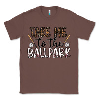 Chestnut take me to the ballpark Classic Tee - CowhideDigitalArt