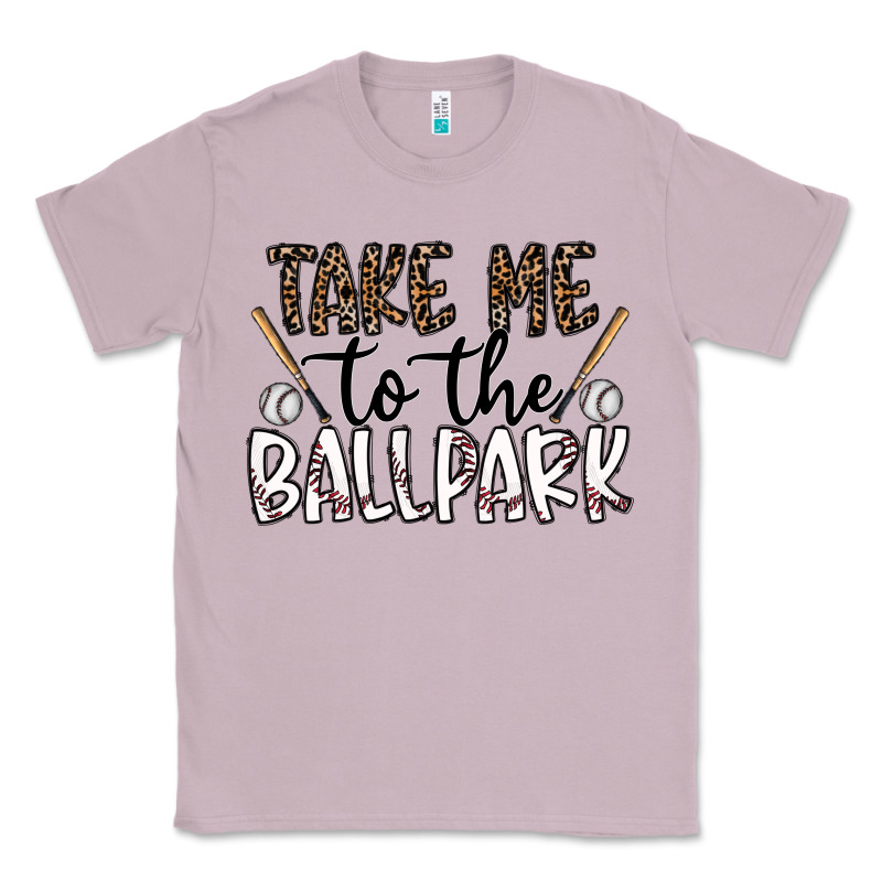 Take Me To The Ballpark Classic Tee by CowhideDigitalArt | Teevron