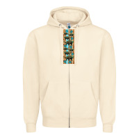 Sandshell dinosaur ankylosaurus pen wrap Zipper Hoodie - Artiststas