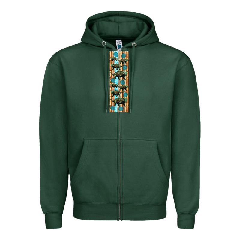 Dinosaur Ankylosaurus Pen Wrap Zipper Hoodie by Artiststas | Teevron