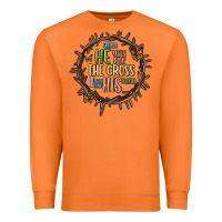 Carrot when he was one the cross i was one his mind Premium Sweatshirt - MaliasSmallBusiness